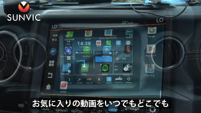 Amazon.co.jp: 「国内企業販売」SUNVIC CarPlay AI Box ワイヤレス